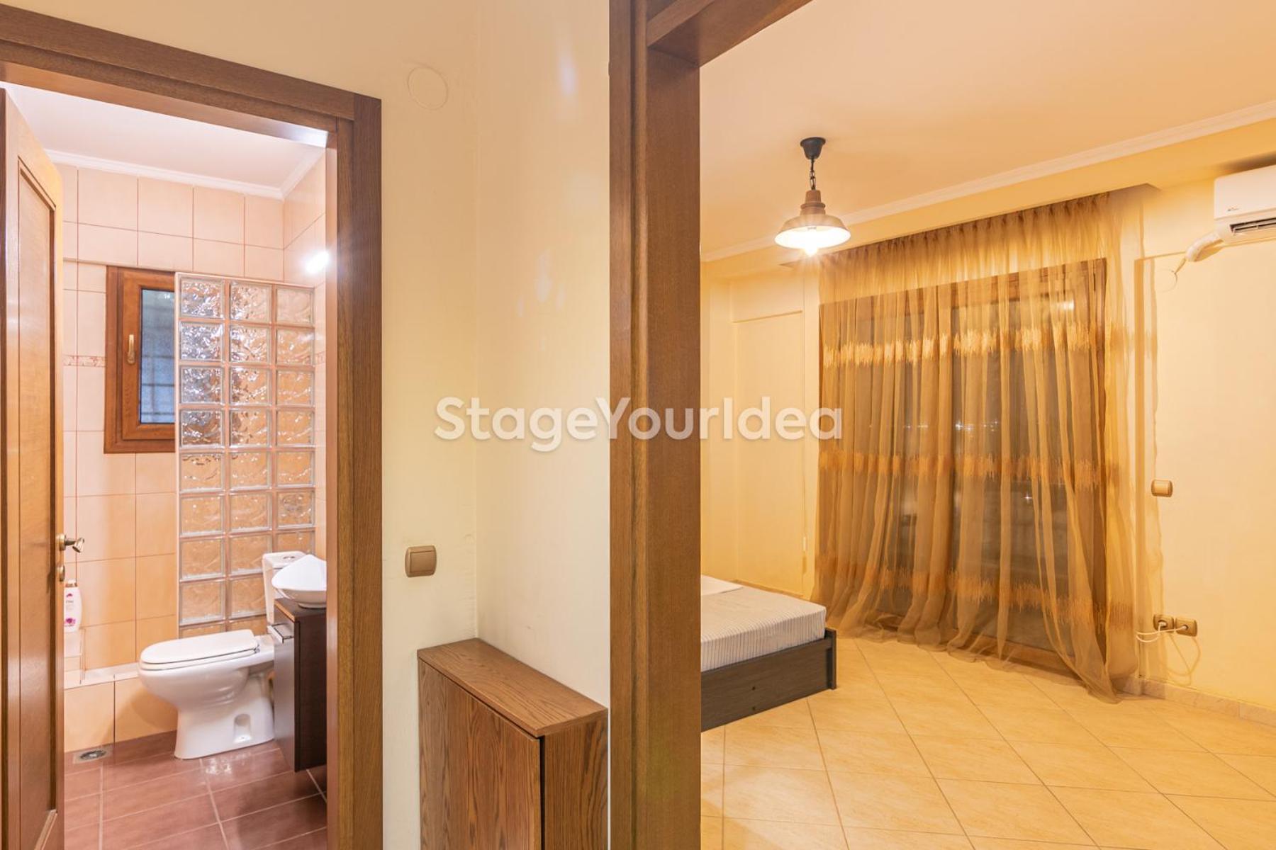 Luxury Appartment, Only 7 Minutes From Thessaloniki Airport And 15 Minutes From City Center ,For 8-23 People Also For Gatherings And Parties Neon Rysion Exterior foto