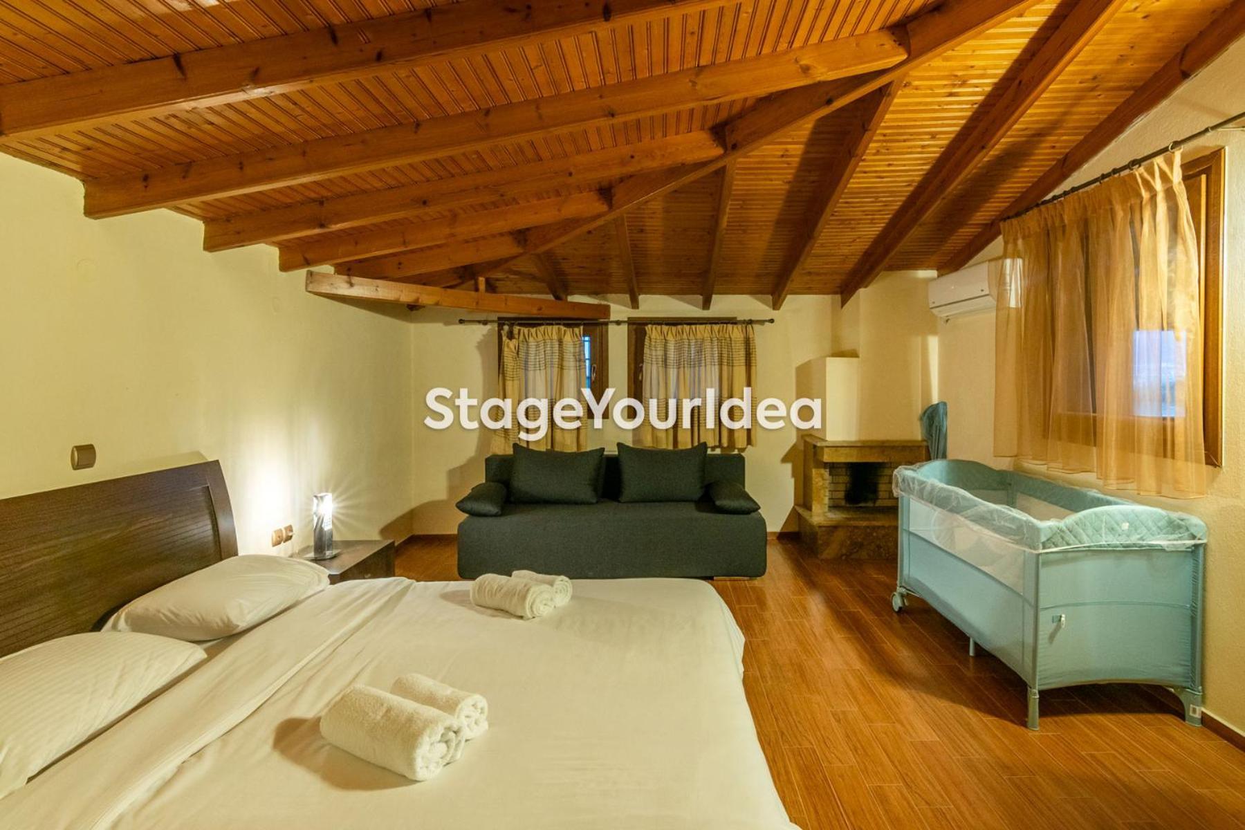 Luxury Appartment, Only 7 Minutes From Thessaloniki Airport And 15 Minutes From City Center ,For 8-23 People Also For Gatherings And Parties Neon Rysion Exterior foto